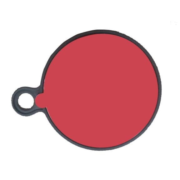 None Residues Adhesive Car Dashboard Mount Disc 80mm Red Round Design For Phone Holders Rack And Navigation Systems Base