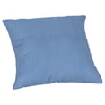 thumbnail image 1 of Casual Cushion Solid Sunbrella® Fabric 1-Piece Outdoor Throw Pillow, 18"W x 18"L, Cast Ocean, 1 of 5
