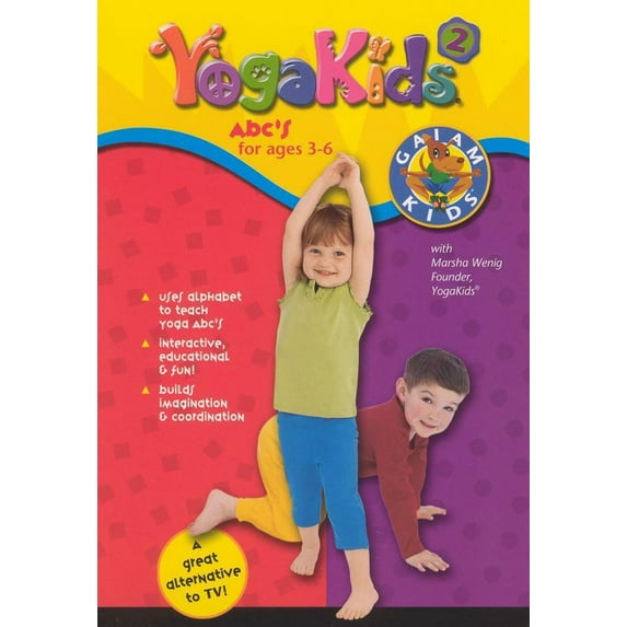 None Yoga for Kids DVD - ABC's
