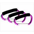 thumbnail image 1 of Noneea 3PCS Stroller Hooks, 5.2'' Large Carabiner Clip - Carabiner Large, Baby Stroller Hooks for Hanging Bags, Stroller Accessories(Purple), 1 of 6