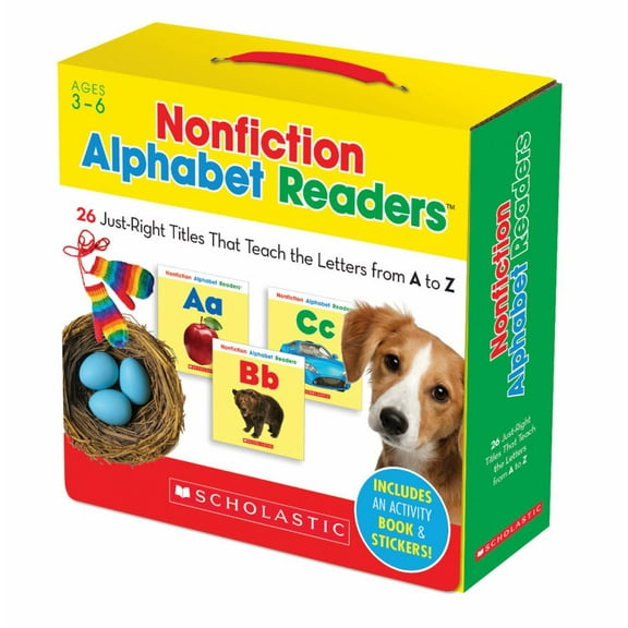 Nonfiction Alphabet Readers Parent Pack: 26 Just-Right Titles That Teach the Letters from a to Z