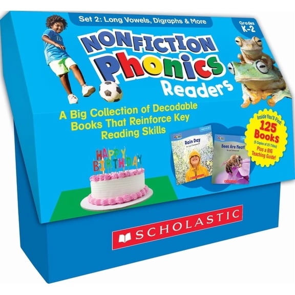 Nonfiction Phonics Readers Set 2: Long Vowels, Digraphs & More (Multiple-Copy Set), (Paperback)