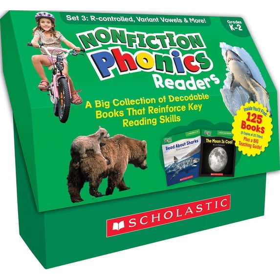 Nonfiction Phonics Readers Set 3: R-Control, Variant Vowels & More (Multiple-Copy Set), (Paperback)