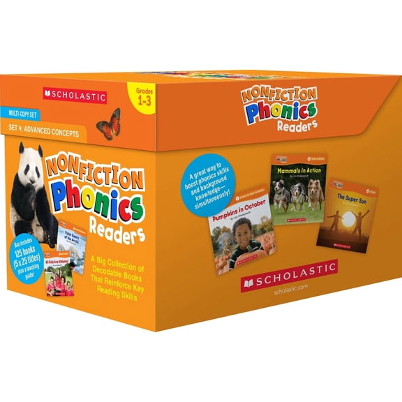 Nonfiction Phonics Readers Set 4: Advanced Concepts (Multiple-Copy Set), (Paperback)