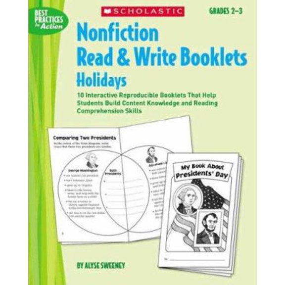 Pre-Owned Nonfiction Read & Write Booklets: Holidays: Grades 2-3 (Paperback) 0439567580 9780439567589
