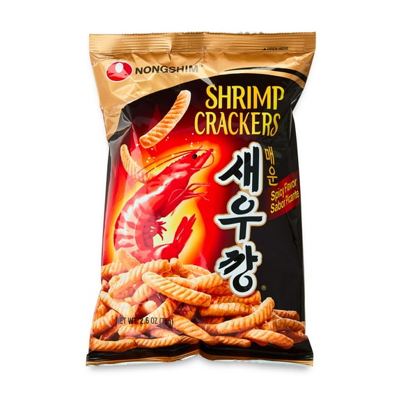 Nong Shim Shrimp Flavored Hot & Spicy Cracker, 2.64 oz.