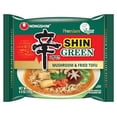 thumbnail image 1 of Nong Shim - Spicy Vegan Ramen Noodle Soup with Vegetables - 4.4 Oz, Case of 4, 1 of 1