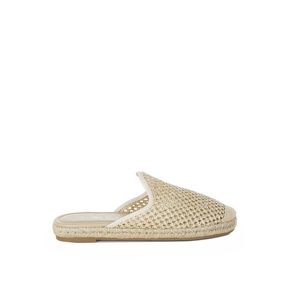 London Rag Nongai Raffia Womens Espadrilles Mules