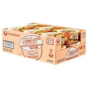 Nongshim Bowl Noodle Savory Beef Ramyun Ramen Noodle Soup Bowl, 3.03oz X 12 Count, Shelf-Stable