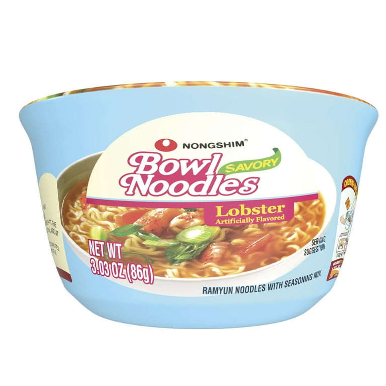 Jeju Red Banded Lobster Cup Noodles 68g x 12 cups - LIMITED TO 1 BOX P