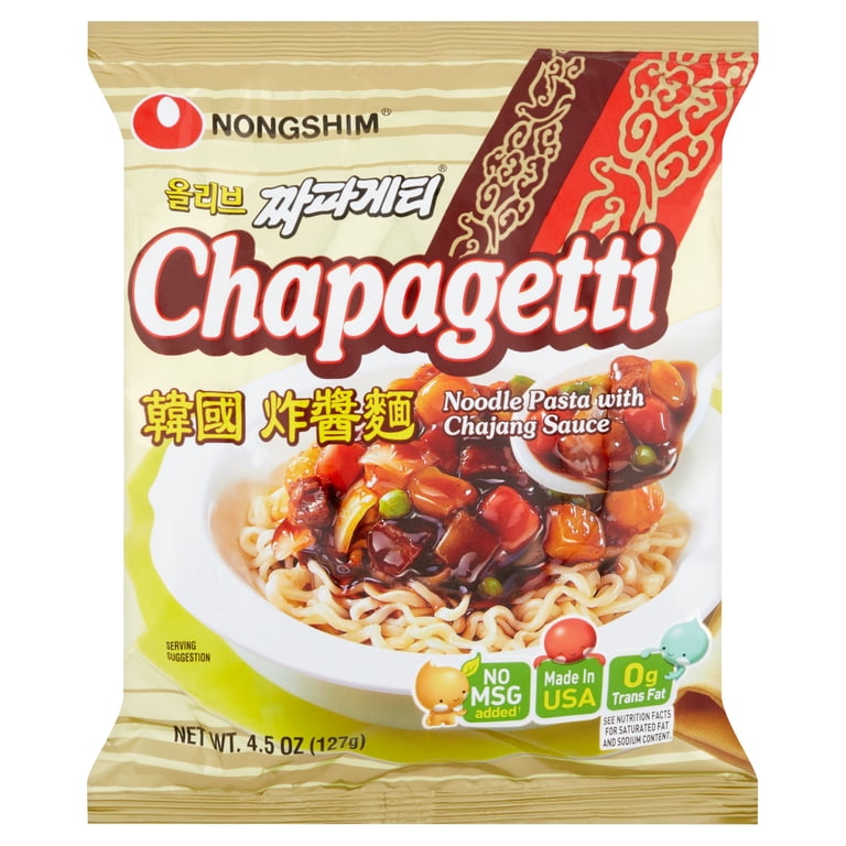 Nongshim Chapagetti Noodle, 4.5 Oz, 10 Ct, Pack of 10 - Walmart.com