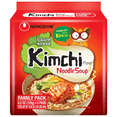 thumbnail image 1 of Nongshim Kimchi Spicy Red Chili Ramyun Ramen Noodle Soup Pack, 4.2oz X 4 Count, Shelf-Stable, 1 of 1