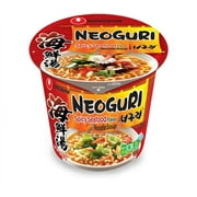 Nongshim Neoguri Spicy Seafood Ramyun Ramen Noodle Soup Cup, 2.64oz X 6 Count