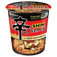 thumbnail image 1 of Nongshim Shin Black Spicy Beef & Bone Broth Ramyun Premium Ramen Noodle Soup Cup, 3.5oz X 1 Count, Shelf-Stable, 1 of 7
