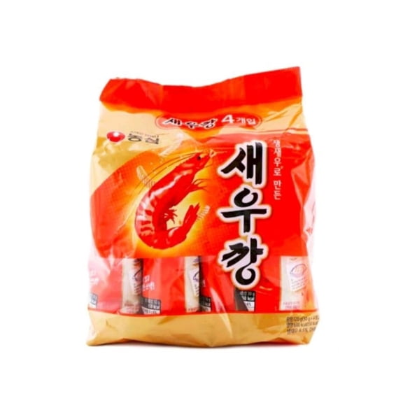 Nongshim Shrimp Cracker Mini Pack Bundle (30g x 4)