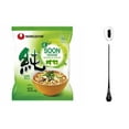 thumbnail image 1 of Nongshim Soon Veggie Noodle Soup (5 Pack) plus NineChef Brand Long Handle Spoon, 1 of 7