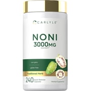 Noni Capsules | 3000mg | 240 Count | by Carlyle