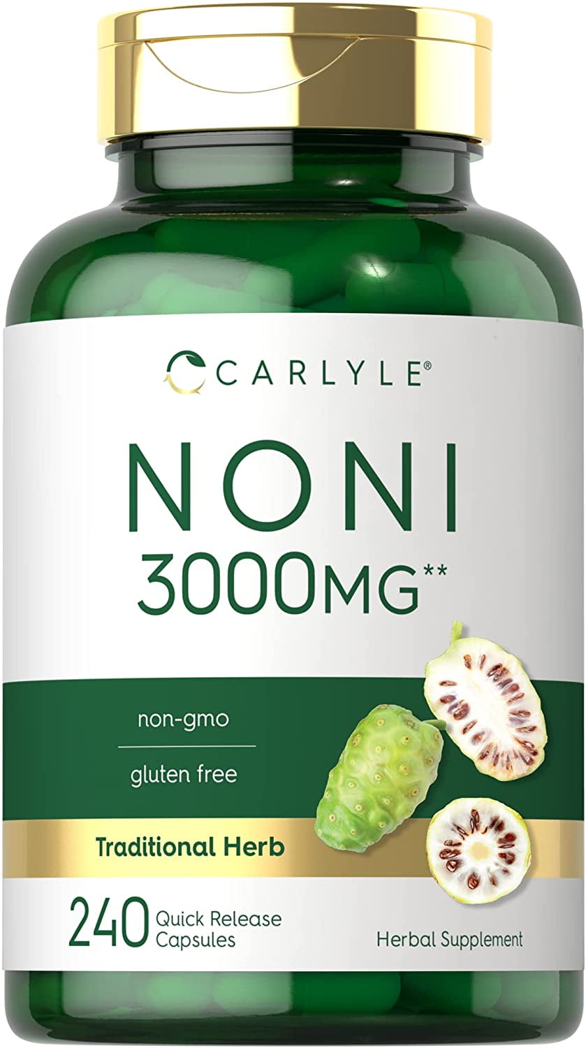 Noni Extract 3000mg 240 Capsules by Carlyle