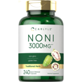 Noni Fruit Capsules 3000Mg 240 Count NonGmo, Gluten Free