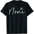 thumbnail image 1 of Noni Gifts For Women Grandma Heart Mother's Day Noni T-Shirt, 1 of 3