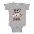 thumbnail image 1 of Noni's Little Cannoli Baby Bodysuit One Piece NB Athletic Heather, 1 of 3