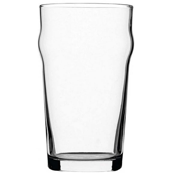 Nonic Imperial Pint Glass with Etched Seal (Pack of 4)