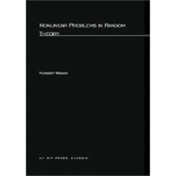 Pre-Owned Nonlinear Problems in Random Theory (Paperback) by Norbert Wiener