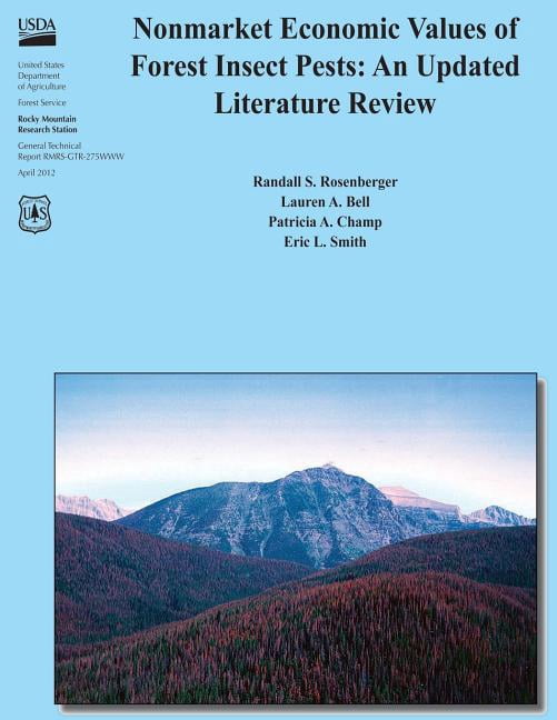 Nonmarket Economic Values of Forest Insect Pests : An Updated Literature Review