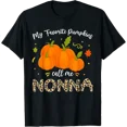 thumbnail image 1 of Nonna My Favorite Pumpkins Call Me T Shirt Size S-5XL, 1 of 5