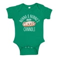 thumbnail image 1 of Nonna and Nonno's Little Cannoli Baby Bodysuit One Piece 24 mo Kelly Green, 1 of 4