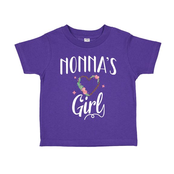 Nonna's Girl Toddler T-Shirt 2T Purple