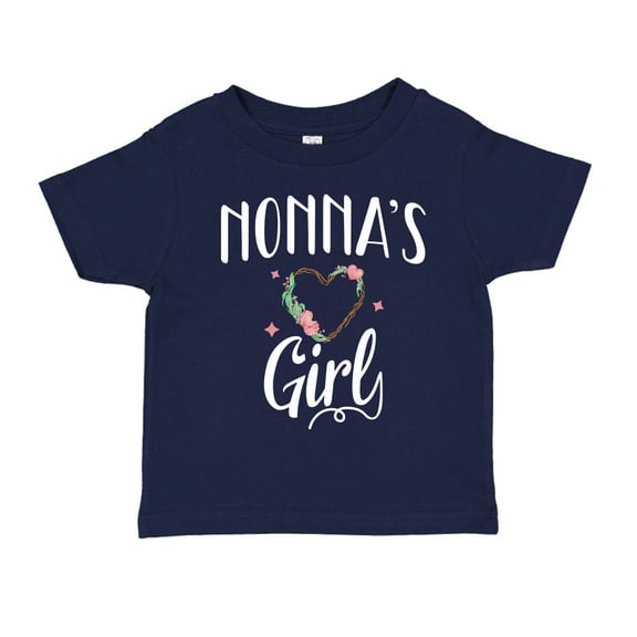 Nonna's Girl Toddler T-Shirt 4T Navy Blue