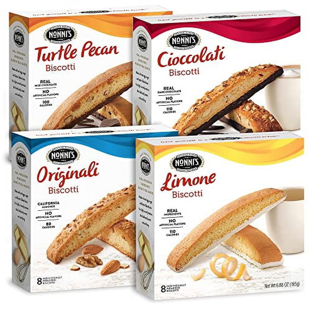 Nonni's 4 Pack Biscotti Italian Cookies 4 Boxes Italian Biscotti