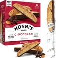 thumbnail image 1 of Nonni's Cioccolati Biscotti Italian STF9&nbsp;Cookies - Italian Biscotti Cookies - Biscotti Individually Wrapped - Made w/ Premium California Almonds & Dark Chocolate - Kosher - 6.88 oz, 8 Biscotti, 1 of 6