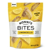Nonni's, Limoncello Biscotti Bites, 4.8 oz. Bag, Approximately 18 Cookies per Pack