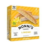 Nonni's Bakery, Limone Biscotti, Individually Wrapped, 6.88 oz, 8 Count