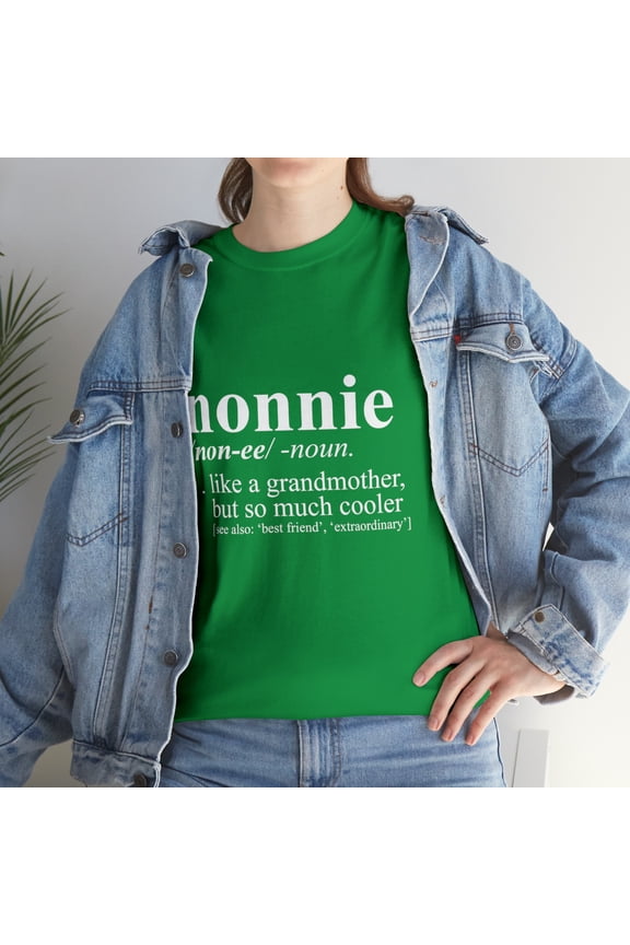 Nonnie Like A Grandmother But Cooler Dictionary T-Shirt