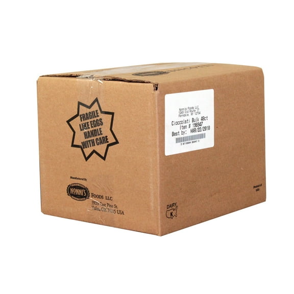 Nonnis New York Style Cioccolati Biscotti, 1.2 Ounce -- 48 per case.