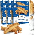 thumbnail image 1 of Nonnis Originali Almond Biscotti Italian Cookies - 6 Boxes Biscotti Individually Wrapped Cookies - Italian Biscotti Cookies Baked Fresh W/A Hint Of Anise & California Almonds - Kosher - 5.52 Oz, 1 of 5