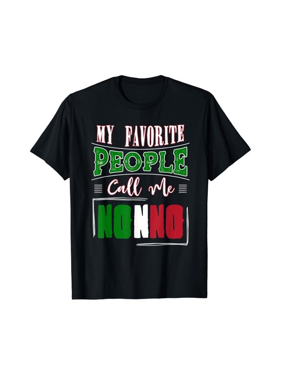 Nonno Birthday Gift Idea and Italian Grandpa Father's Day T-Shirt