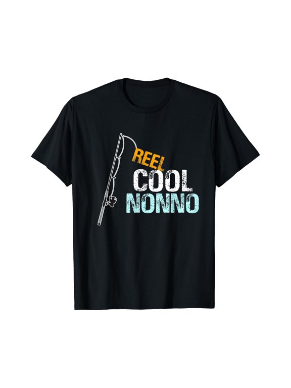 Nonno From Granddaughter Grandson Reel Cool Nonno T T-Shirt