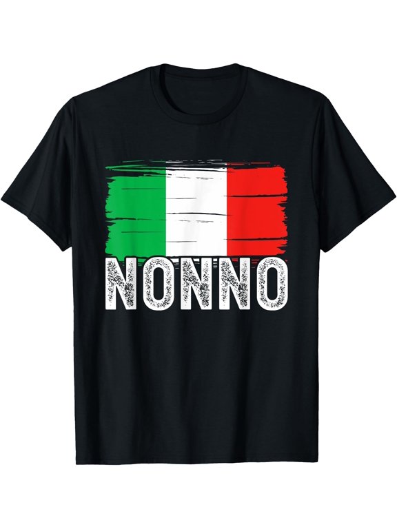 Nonno Italian Flag Nonno Grandfather Italian Grandpa Nonno T-Shirt