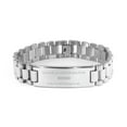 thumbnail image 1 of Nonno Stainless Steel Bracelet, Engraved Best Nonno in the World Gift for Grandpa, Fathers Day, Birthday, Italian Family Jewelry, Nonno Bracelet, 1 of 3