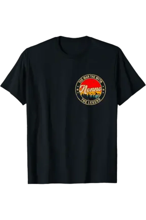 Nonno The Man The Myth The Legend Vintage Retro For Grandpa T-Shirt
