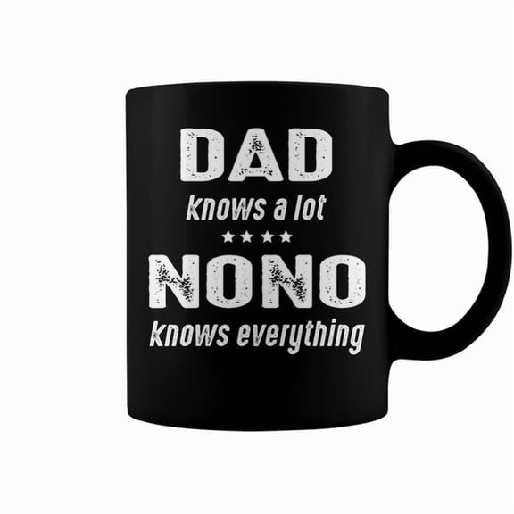 Nono Grandpa Gift Nono Knows Everything Coffee Mugs