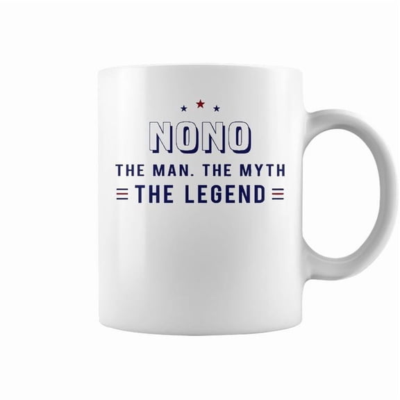 Nono Grandpa Gift Nono The Man The Myth The Legend V2 Coffee Mugs