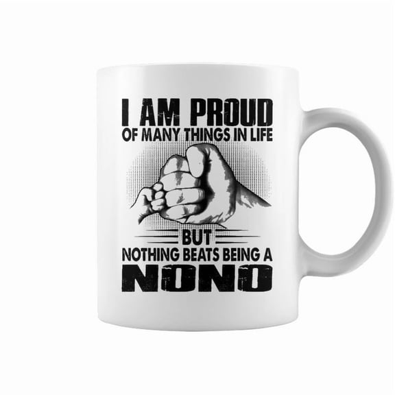 Nono Grandpa Gift Nothing Beats Being A Nono Coffee Mugs
