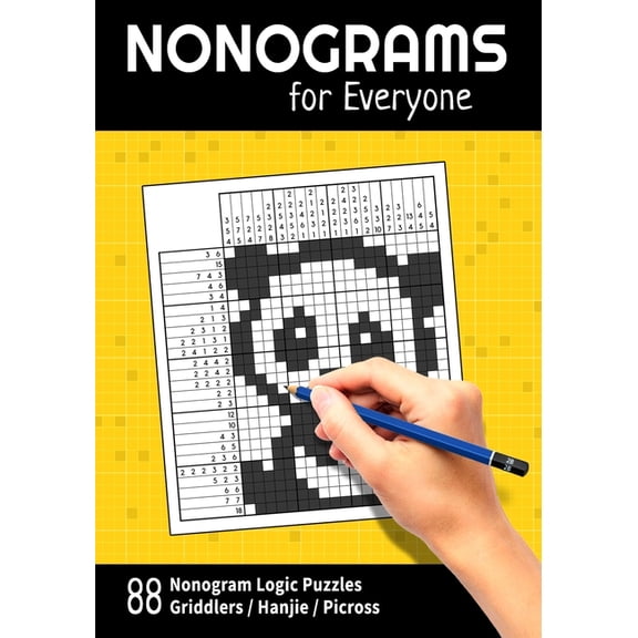 Nonogram Puzzle Books Nonograms for Everyone: 88 Nonogram Logic Puzzles (Griddlers / Hanjie / Picross), (Paperback)