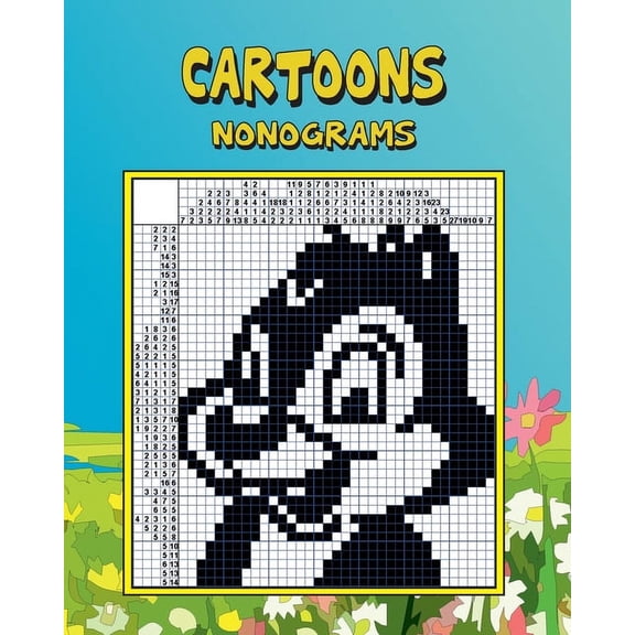 Nonograms: Cartoons, (Paperback)