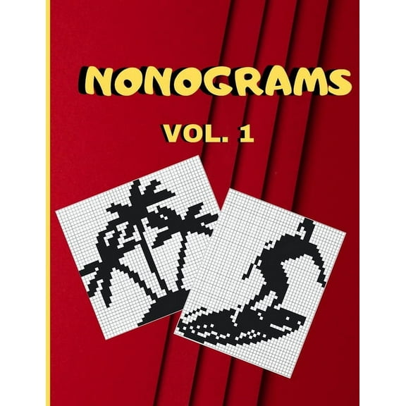 Nonograms vol.1: plus de 100 picross avec leurs solutions (Paperback)